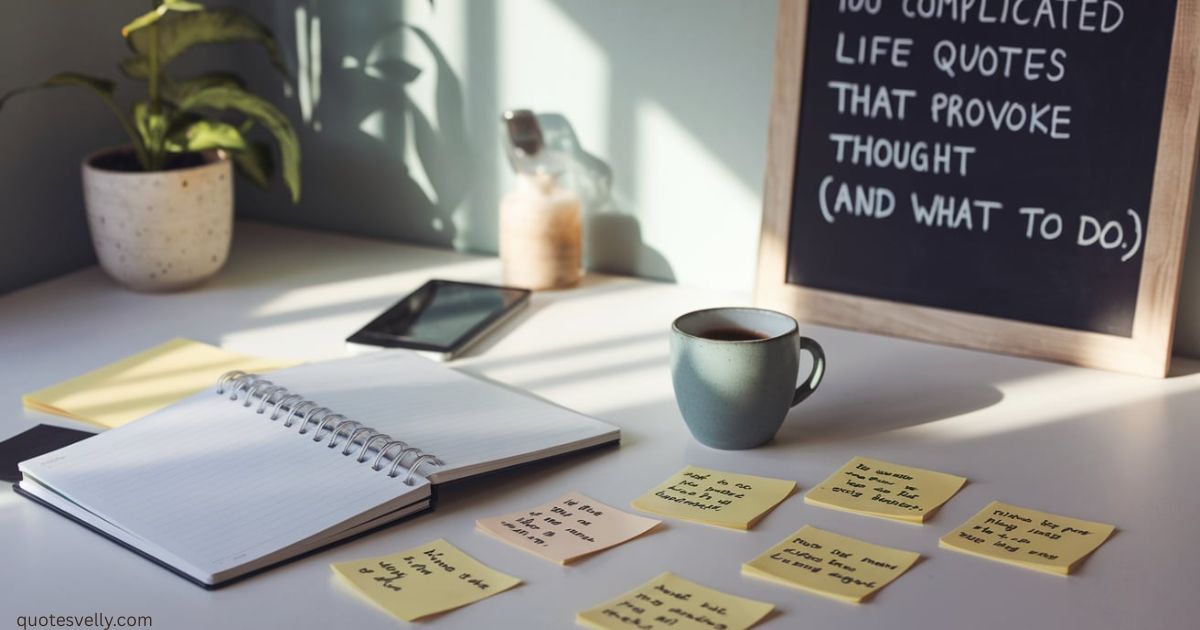 100 Complicated Life Quotes that Provoke Thought (and What To Do)